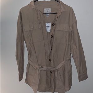 Solid utility jacket